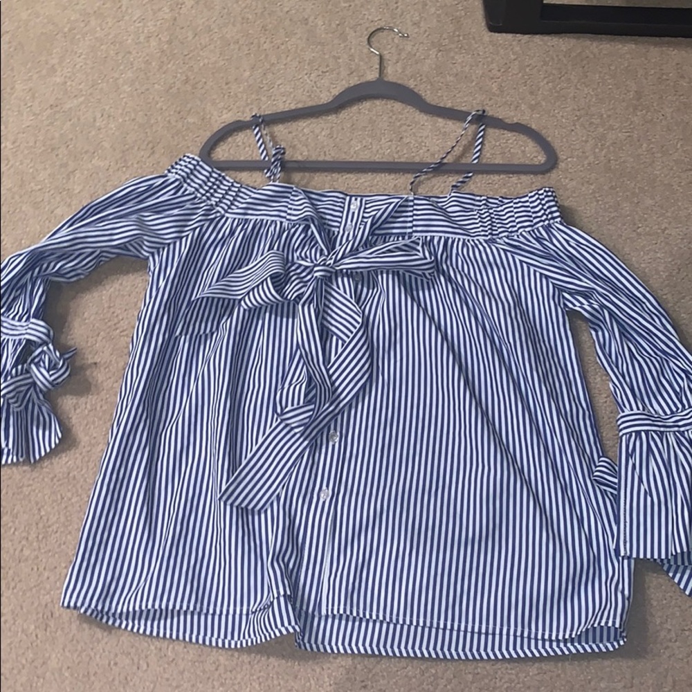 Urban Outfitters Striped Blouse